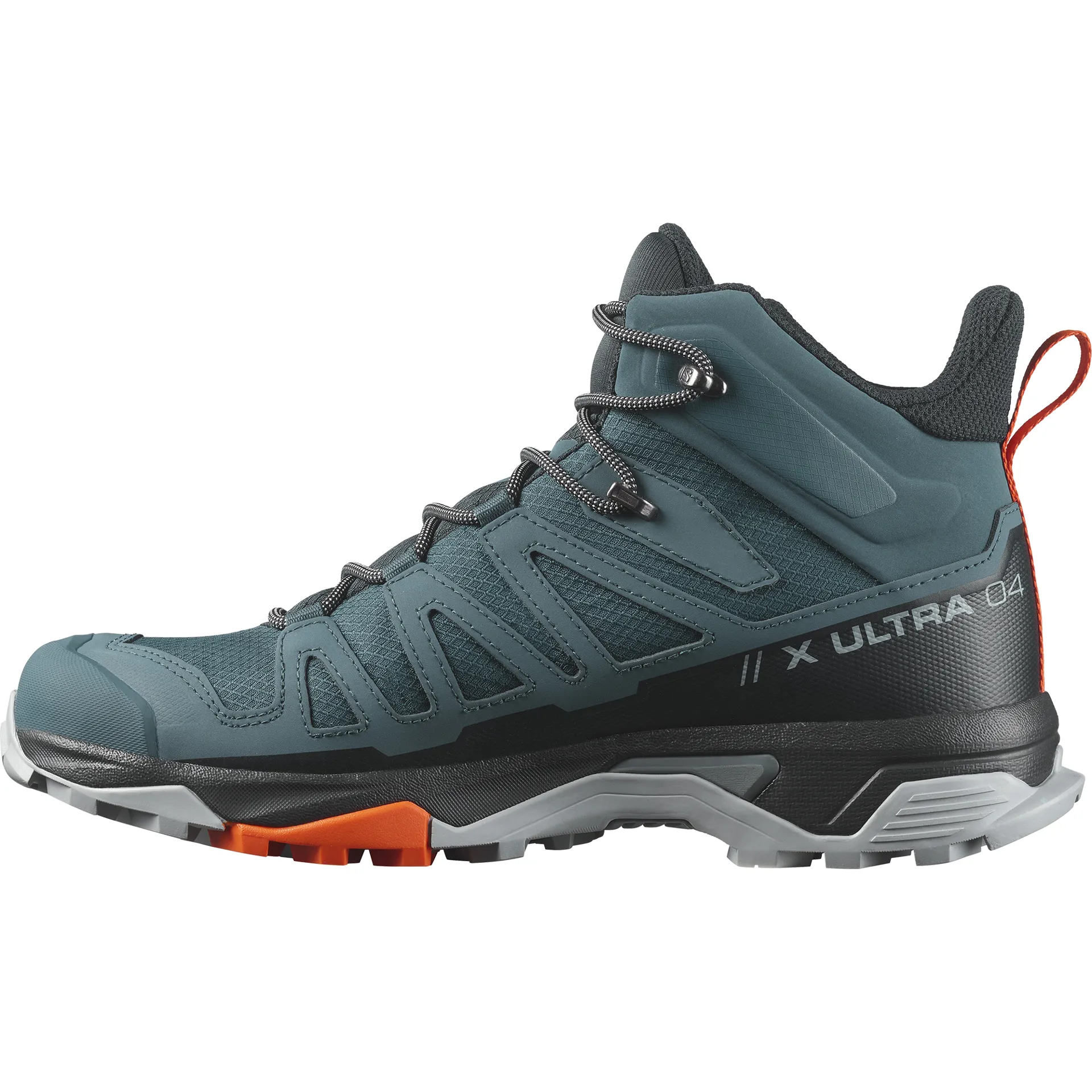 Salomon Mens X Ultra 4 Mid GTX Stargazer/Black/Scarlet Ibis